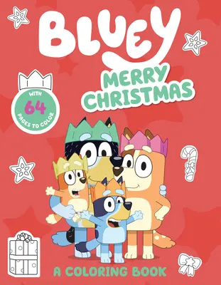 Bluey: Wesołych Świąt: Kolorowanka - Bluey: Merry Christmas: A Coloring Book