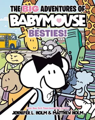 Wielkie przygody Babymouse: Besties! (Book 2): (powieść graficzna) - The Big Adventures of Babymouse: Besties! (Book 2): (A Graphic Novel)