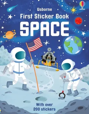 Pierwsza książeczka z naklejkami Przestrzeń - First Sticker Book Space