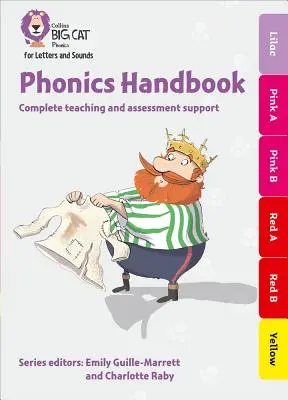 Collins Big Cat Phonics for Letters and Sounds - Phonics Handbook Lilac to Red: Pełne wsparcie w nauczaniu liter i dźwięków - Collins Big Cat Phonics for Letters and Sounds - Phonics Handbook Lilac to Red: Full Support for Teaching Letters and Sounds