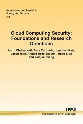 Bezpieczeństwo przetwarzania w chmurze: Podstawy i kierunki badań - Cloud Computing Security: Foundations and Research Directions