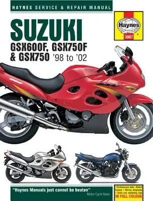 Suzuki Gsx600f, Gsx750f i Gsx750 '98-'02 - Suzuki Gsx600f, Gsx750f & Gsx750 '98-'02