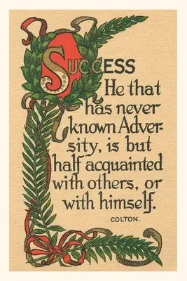 Vintage Journal Sukces, cytat z Coltona - Vintage Journal Success, Colton Quote