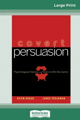 Ukryta perswazja (16pt Large Print Edition) - Covert Persuasion (16pt Large Print Edition)