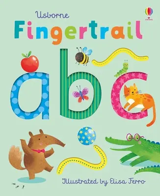 Fingertrail ABC: Książka gotowości przedszkolnej dla dzieci - Fingertrail ABC: A Kindergarten Readiness Book for Kids