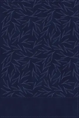 Niv, Biblia cienkiego druku, duży druk, skórzana miękka, granatowa, czerwona litera, wygodny druk - Niv, Thinline Bible, Large Print, Leathersoft, Navy, Red Letter, Comfort Print