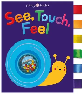 Zobacz, dotknij, poczuj: Książka z tkaniny - See Touch Feel: Cloth Book