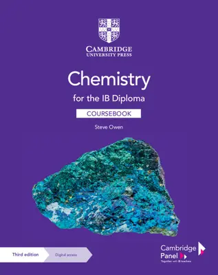 Chemistry for the Ib Diploma Coursebook with Digital Access (2 Years) [z kodem dostępu] - Chemistry for the Ib Diploma Coursebook with Digital Access (2 Years) [With Access Code]