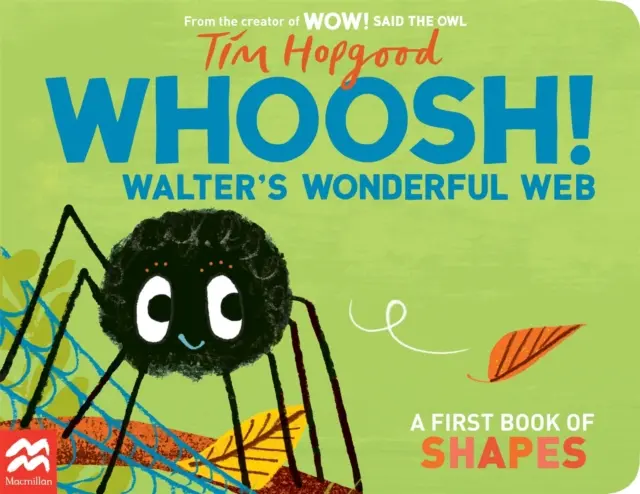 Whoosh! Cudowna sieć Waltera - pierwsza książka o kształtach - Whoosh! Walter's Wonderful Web - A First Book of Shapes