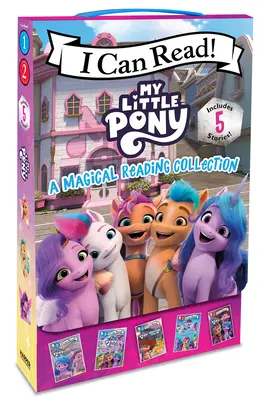 My Little Pony: Magiczna kolekcja do czytania, zestaw 5 książek: Kucyki łączą siły, Izzy to robi, Poznaj kucyki z Morskiej Zatoki, Pomyłka w Cutie Mark, Nowy Adv - My Little Pony: A Magical Reading Collection 5-Book Box Set: Ponies Unite, Izzy Does It, Meet the Ponies of Maritime Bay, Cutie Mark Mix-Up, a New Adv