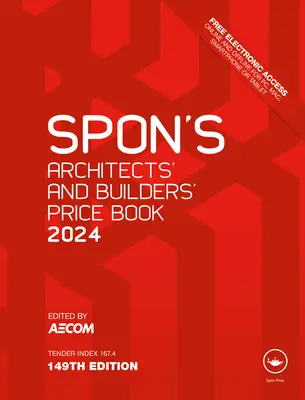 Księga cen dla architektów i budowniczych Spon 2024 - Spon's Architects' and Builders' Price Book 2024