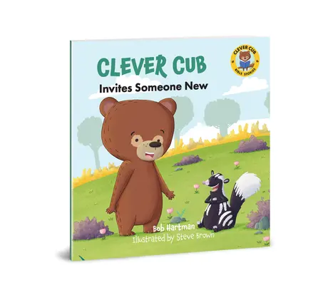 Sprytny Kuba zaprasza kogoś nowego - Clever Cub Invites Someone New