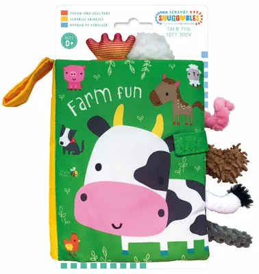 Książeczka sensoryczna Zabawa na farmie - Sensory Snuggables Farm Fun