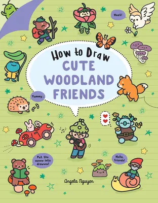 Jak narysować uroczych leśnych przyjaciół - How to Draw Cute Woodland Friends