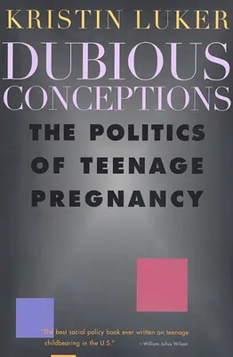 Wątpliwe koncepcje: Polityka nastoletniej ciąży - Dubious Conceptions: The Politics of Teenage Pregnancy