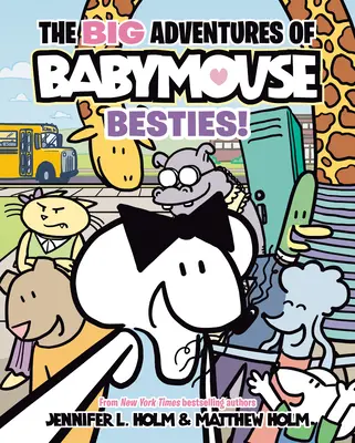 Wielkie przygody Babymouse: Besties! (Book 2): (powieść graficzna) - The Big Adventures of Babymouse: Besties! (Book 2): (A Graphic Novel)