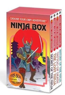 Choose Your Own Adventure 4-Book Boxed Set Ninja Box (Sekret Ninja, Tatuaż Śmierci, Zaginiony Ninja, Powrót Ninja) - Choose Your Own Adventure 4-Book Boxed Set Ninja Box (Secret of the Ninja, Tattoo of Death, the Lost Ninja, Return of the Ninja)