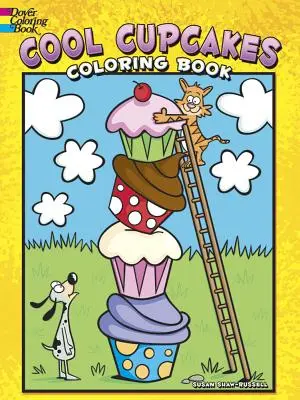 Kolorowanka z fajnymi babeczkami - Cool Cupcakes Coloring Book