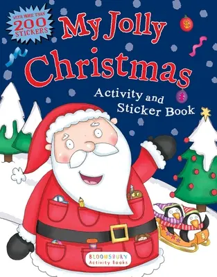 Moja wesoła świąteczna książeczka z naklejkami - My Jolly Christmas Activity and Sticker Book