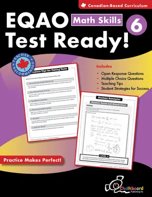 Eqao Test Ready Umiejętności matematyczne 6 - Eqao Test Ready Math Skills 6