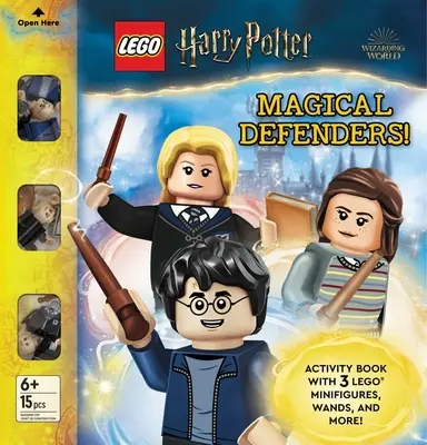 Lego Harry Potter: Magiczni obrońcy: Zeszyt ćwiczeń z 3 minifigurkami i akcesoriami - Lego Harry Potter: Magical Defenders: Activity Book with 3 Minifigures and Accessories