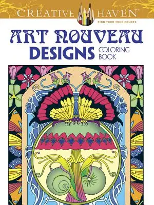 Kolorowanka z kolekcji Creative Haven Art Nouveau Designs - Creative Haven Art Nouveau Designs Collection Coloring Book