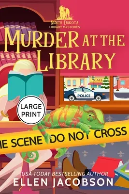 Morderstwo w bibliotece: Wydanie z dużym drukiem - Murder at the Library: Large Print Edition