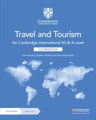 Cambridge International AS and A Level Travel and Tourism Coursebook z dostępem cyfrowym (2 lata) - Cambridge International AS and A Level Travel and Tourism Coursebook with Digital Access (2 Years)