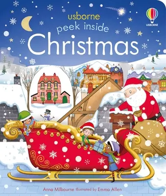 Zajrzyj w głąb Bożego Narodzenia: Świąteczna książka dla dzieci - Peek Inside Christmas: A Christmas Holiday Book for Kids