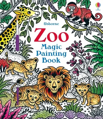 Magiczna książeczka do malowania w zoo - Zoo Magic Painting Book