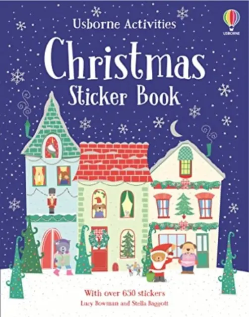 Świąteczna książka z naklejkami - Christmas Sticker Book