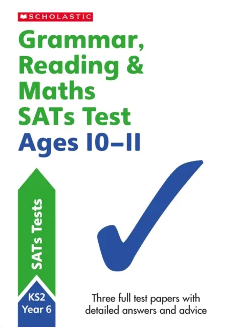 Test SAT z gramatyki, czytania i matematyki 10-11 lat - Grammar, Reading & Maths SATs Test Ages 10-11