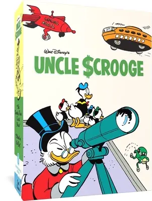 Walt Disney's Uncle Scrooge Gift Box Set the Twenty-Four Carat Moon & Island in the Sky: Tomy 22 i 24 - Walt Disney's Uncle Scrooge Gift Box Set the Twenty-Four Carat Moon & Island in the Sky: Vols 22 and 24