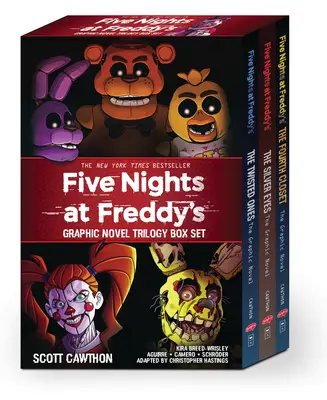 Five Nights at Freddy's Graphic Novel Trilogy Box Set (Zestaw trylogii Five Nights at Freddy's) - Five Nights at Freddy's Graphic Novel Trilogy Box Set