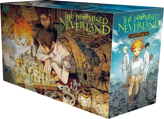 Kompletny zestaw The Promised Neverland: Zawiera tomy 1-20 z Premium - The Promised Neverland Complete Box Set: Includes Volumes 1-20 with Premium