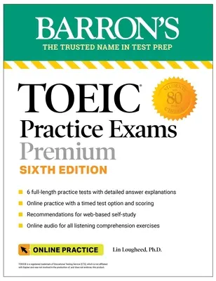 Toeic Practice Exams: 6 testów praktycznych + audio online, wydanie szóste - Toeic Practice Exams: 6 Practice Tests + Online Audio, Sixth Edition