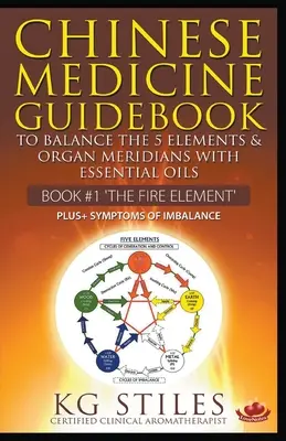 Przewodnik po medycynie chińskiej Olejki eteryczne równoważące żywioł ognia i meridiany narządów - Chinese Medicine Guidebook Essential Oils to Balance the Fire Element & Organ Meridians