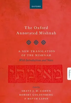 Oksfordzka Miszna z przypisami - The Oxford Annotated Mishnah