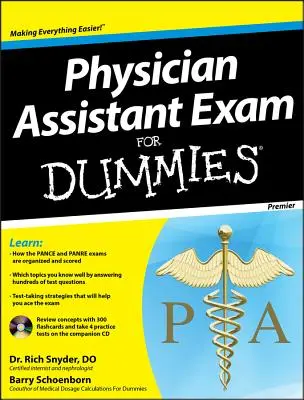 Physician Assistant Exam for Dummies [z płytą CDROM] - Physician Assistant Exam for Dummies [With CDROM]