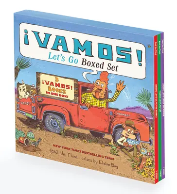 Vamos! Let's Go 3-Book Paperback Picture Book Box Set: Vamos! Chodźmy na targ, Vamos! Chodźmy jeść i Vamos! Przejdźmy przez most - Vamos! Let's Go 3-Book Paperback Picture Book Box Set: Vamos! Let's Go to the Market, Vamos! Let's Go Eat, and Vamos! Let's Cross the Bridge