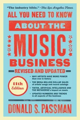 Wszystko, co musisz wiedzieć o biznesie muzycznym: Wydanie jedenaste - All You Need to Know about the Music Business: Eleventh Edition