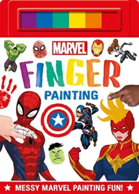 Marvel: Malowanie palcami - Marvel: Finger Painting