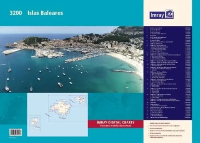 Imray Chart Pack 3200 - Islas Baleares Wiro Bound