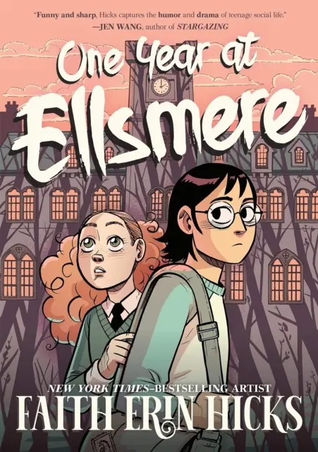 One Year at Ellsmere - powieść graficzna YA o przyjaźni i obronie tego, w co się wierzy. - One Year at Ellsmere - A YA Graphic Novel about Friendship and Standing Up for What You Believe In.