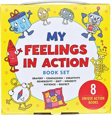 Moje uczucia w akcji (zestaw 8 książek) - My Feelings in Action (8 Book Set)