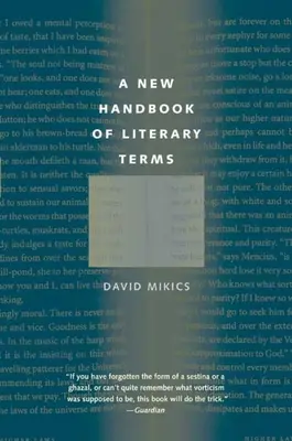 Nowy podręcznik terminów literackich - A New Handbook of Literary Terms