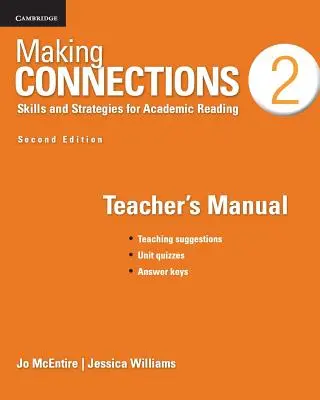 Making Connections Poziom 2 Podręcznik nauczyciela: Umiejętności i strategie czytania akademickiego - Making Connections Level 2 Teacher's Manual: Skills and Strategies for Academic Reading