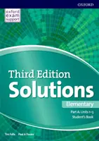 Rozwiązania: Elementary: Student's Book A Units 1-3 - Leading the way to success - Solutions: Elementary: Student's Book A Units 1-3 - Leading the way to success