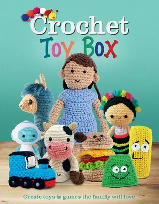 Szydełkowe pudełko na zabawki - Crochet Toy Box