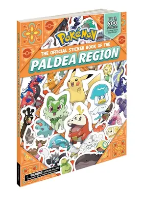 Pokmon: Oficjalna książka z naklejkami regionu Paldea - Pokmon the Official Sticker Book of the Paldea Region